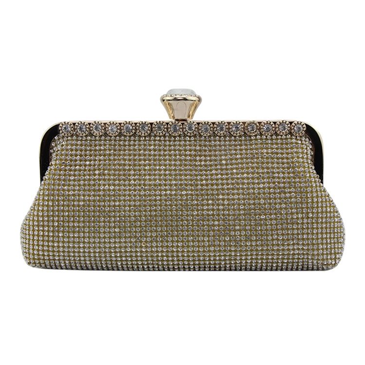 Rhinestone Dekoration Dam Clutch