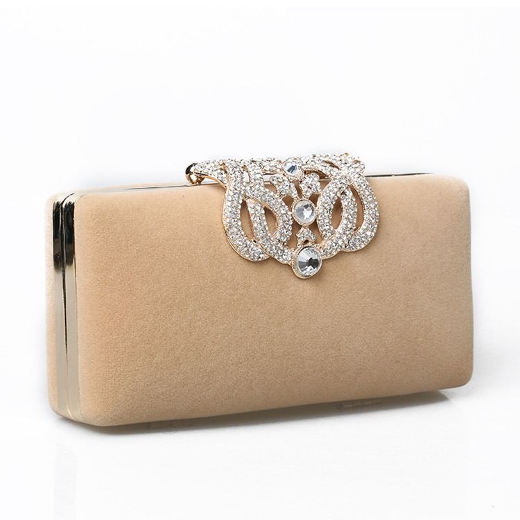 Rhinestone Dekorerad Clutch Kvällsväska