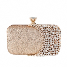 Sequin Rektangel Bankett Clutches & Evening Bags