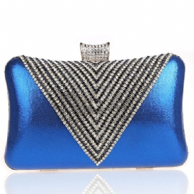 Triangel Rhinestone Evening Clutch