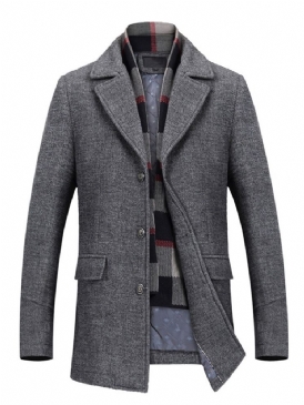 Vanlig Standard Lapel Slim European Coat