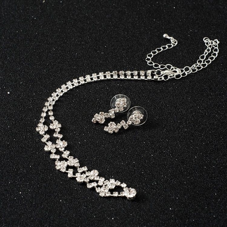 Bröllop Rhinestone Smycken Set