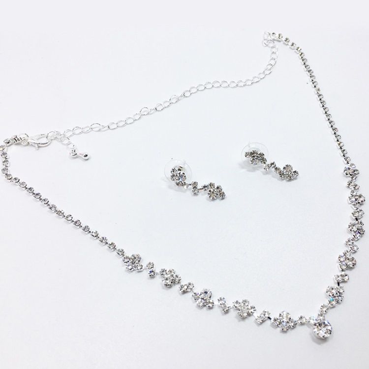 Bröllop Rhinestone Smycken Set