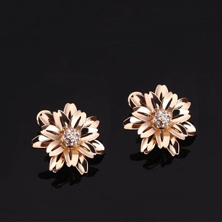 Diamante Flower Smycken Set