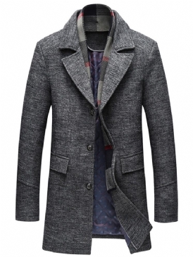 Vanlig Lapel Standard Slim Casual Coat