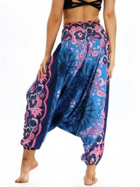 Bohemian Print Yoga Harem Pants