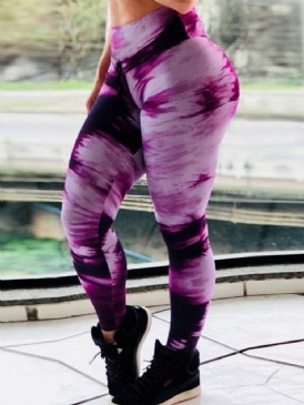 Gradient Andas Push Up Gym Sport Yoga Byxor Tiktok Leggings Med Hög Midja