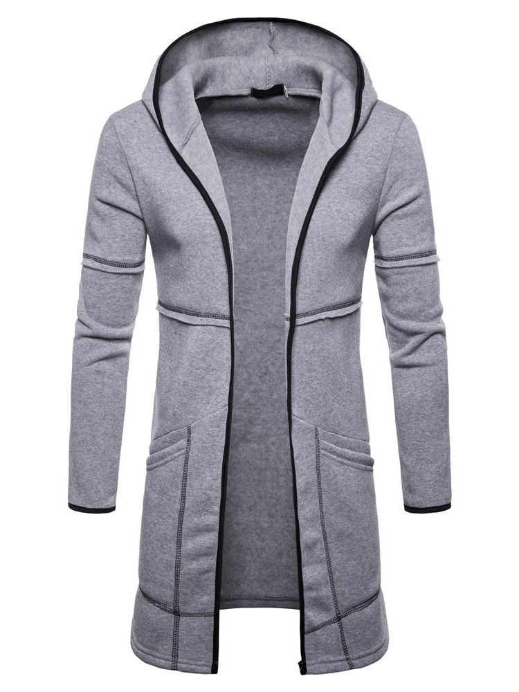 Pocket Regular Cardigan Slim European Hoodies