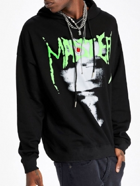 Pullover Print Slim Pullover Hoodies