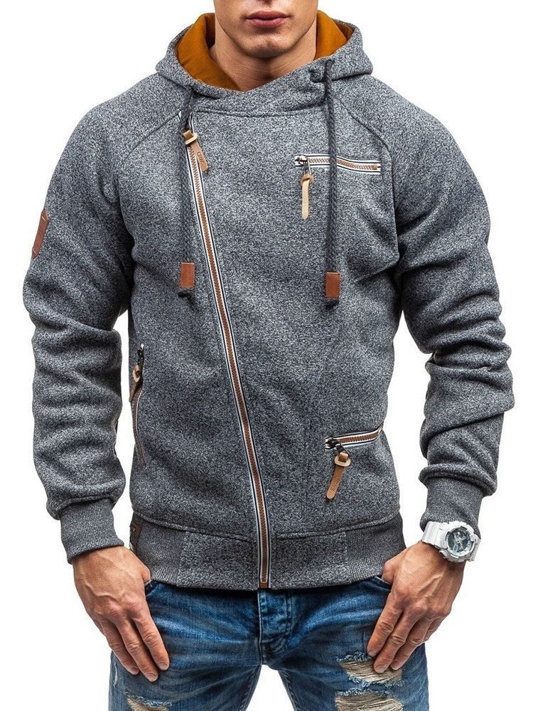 Zipper Cardigan Slim Zipper Hoodies