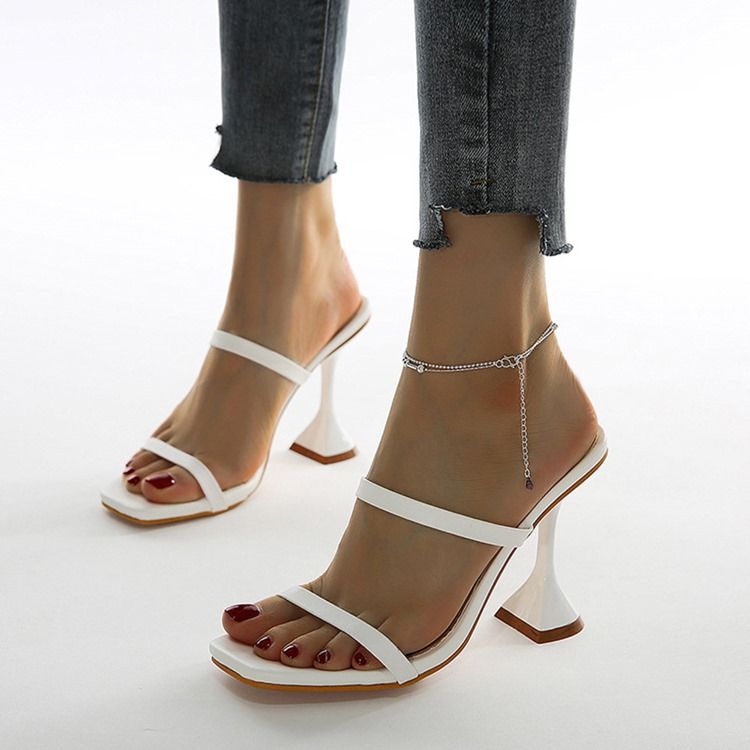 Spool Heel Slip-On Toe Ring Western Tofflor