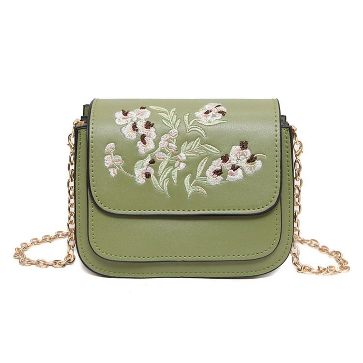 All Match Broderi Multilayer Crossbody Bag