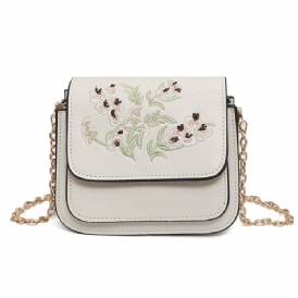 All Match Broderi Multilayer Crossbody Bag