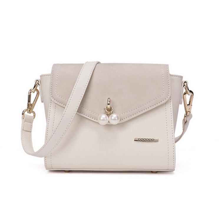 Enfärgad Pärldekoration Crossbody-Väska