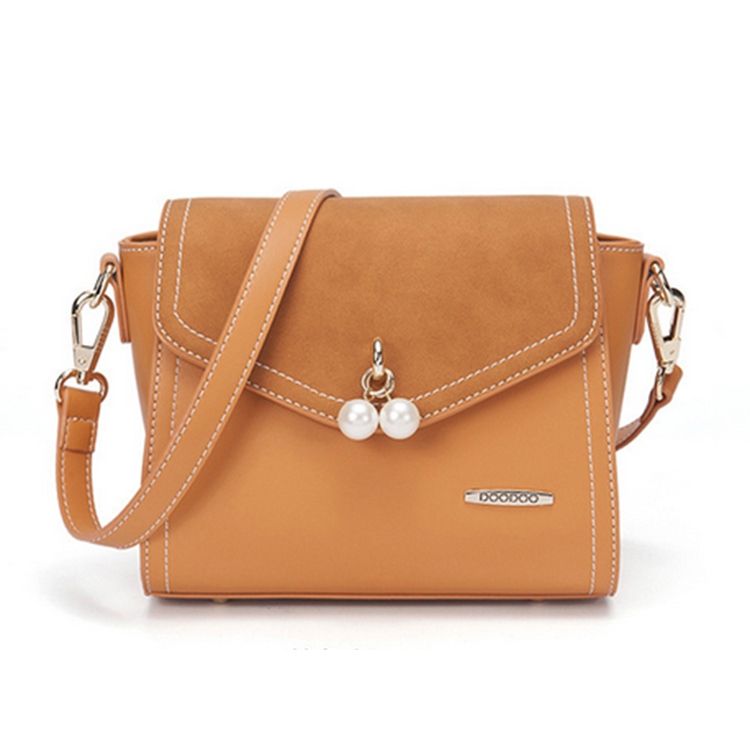 Enfärgad Pärldekoration Crossbody-Väska