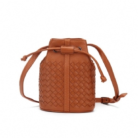 Hinkformad Stickad Mini Crossbody-Väska