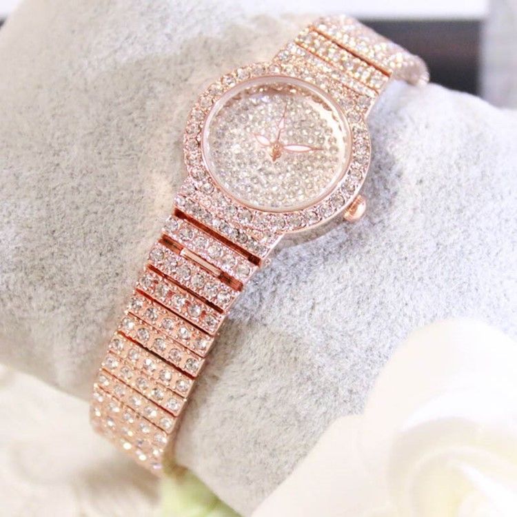 Full Diamante Water Resistant Watch