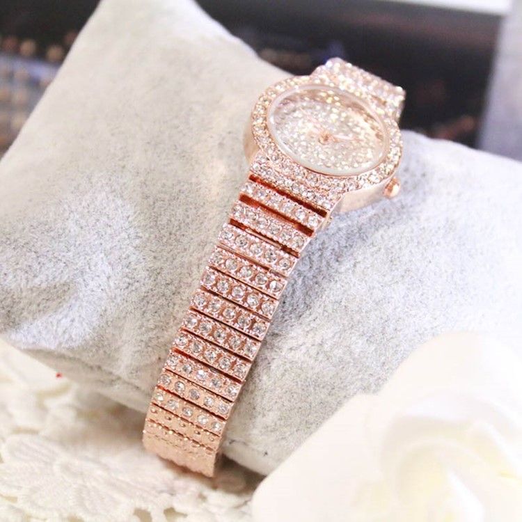 Full Diamante Water Resistant Watch