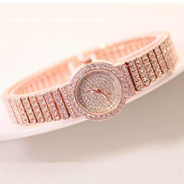 Full Diamante Water Resistant Watch