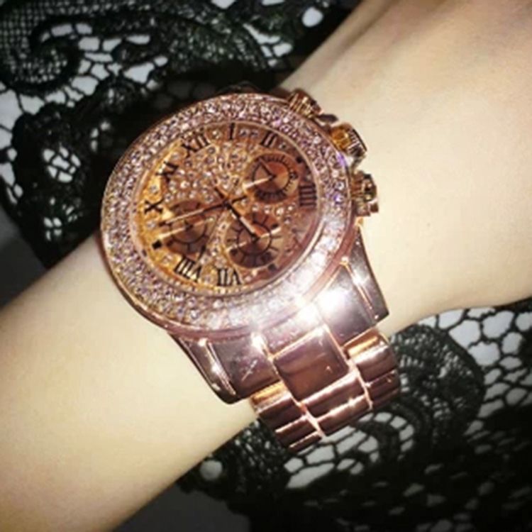 Lyxig Golden Shining Watch