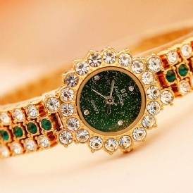 Quartz Rhinestone Watch