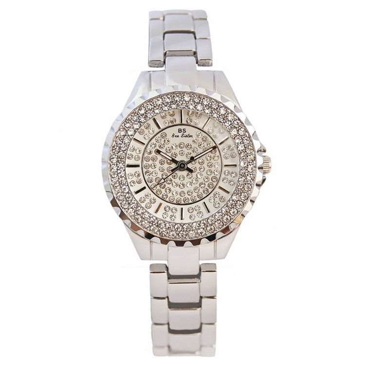 Rund Quartz Diamante Watch